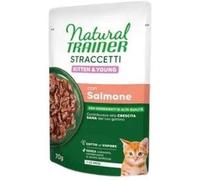 Natural Trainer Cat Straccetti Kitten e Young Salmone 85 g