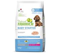 Natural Trainer Daily Nutrition Baby Starter All Size con Pollo fresco 1,5 kg - Crocchette monoproteiche cane - 1° ORDINE? scegli lo sconto BZR5 / BZR20 + 200 punti fedeltà