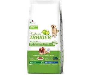 Natural Trainer Dog Adult Maxi con Prosciutto Crudo 12 kg