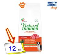 Natural Trainer Dog Adult Maxi Manzo Cibo Secco Cani 12 Kg