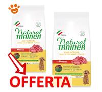 Trainer Natural Dog Adult Small & Toy Manzo - Offerta [PREZZO A CONFEZIONE] Quantità Minima 2, Sacco Da 7 Kg