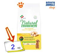 Natural Trainer Dog Adult Small & Toy Pollo Cibo Secco Cani 800 Gr/2/7 Kg