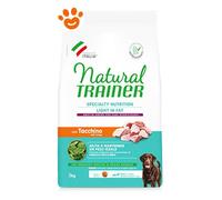 Natural Trainer Dog Light Adult Medium Maxi Tacchino - Natural Trainer Dog Light Adult Medium Maxi Tacchino - Sacco Da 3 Kg
