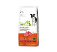 Natural trainer dog medium adult con manzo e riso KG 12