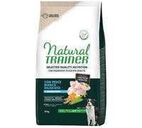 TRAINER NATURAL CANE MEDIUM & MAXI Adult (+12 mesi) con Pesce Bianco 10 Kg