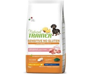 Natural Trainer Dog Sensitive Adult Mini con Maiale 7 Kg