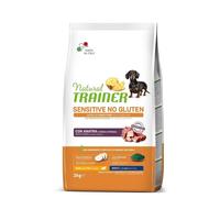 Natural trainer dog sensitive adult mini duck 2 kg no gluten