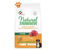 Natural Trainer Sensitive No Gluten Medium/Maxi Adult con Agnello: 3 Kg