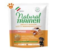Natural Trainer Dog Sensitive No Gluten Adult Small & Toy Salmone - Natural Trainer Dog Sensitive No Gluten Adult Small & Toy Salmone - Sacco Da 800 Gr