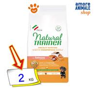 Natural Trainer Dog Sensitive No Gluten Mature Small & Toy Salmone Cani 2 Kg