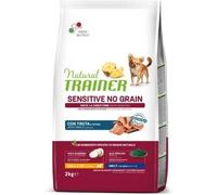 Natural Trainer Sensitive Adult Grain Free Small/Toy Trota : 2 Kg