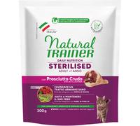 Natural Trainer Gatto Sterilised Prosciutto 300G