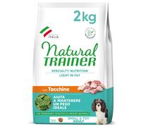 Natural Trainer Ideal Weight Small & Toy Cibo per Cani Adulti Light in fat con