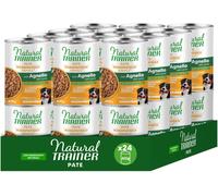 NATURAL TRAINER Kit Risparmio 24x400G Monoproteico Dog Lattina Multipack AGNELLO