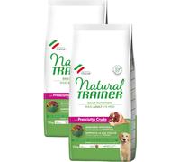 NATURAL TRAINER Kit Risparmio 2x12KG Dog Adult Maxi Prosciutto PROSCIUTTO CRUDO