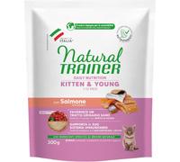 NATURAL TRAINER KITTEN SALMONE 300 GR.