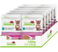 NATURAL TRAINER KITTEN MERLUZZO SALSA 85 GR.