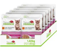 affinity petcare italia srl Trainer Gatto Natural Kitten&Young Tacchino 85 Gr Temporaneamente Mancante Dall'Azienda Produttrice