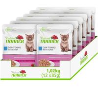 NATURAL TRAINER KITTEN TONNO SALSA 85 GR.