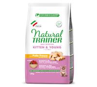 Natural Trainer Kitten Pollo Crocchette gatto - 1,5 kg