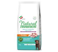 Natural Trainer Ideal Weight Medium&Maxi Cibo per Cani Adulti Light in fat con Tacchino - 12kg