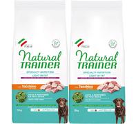 Natural Trainer Light Medium Maxi Adult Tacchino KIT 2X12KG