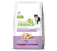 Natural Trainer Medium Mature con Pollo fresco 3 kg - Croccantini per cani - 1° ORDINE? scegli lo sconto BZR5 / BZR20 + 200 punti fedeltà