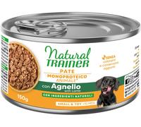 NATURAL TRAINER Monoproteico Dog Lattina Multipack 24x150G AGNELLO