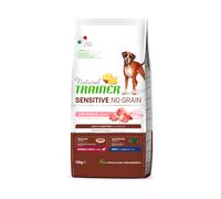 Natural Trainer Sensitive No Grain Cibo per Cani Adulti con Maiale - 12kg