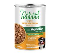 NATURAL TRAINER SENSITIVE ADULT MEDIUM/MAXI AGNELLO 400 GR.
