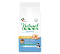 Natural Trainer Daily Nutrition Medium Puppy&Junior con Pollo fresco 12 kg - Croccantini per cani - 1° ORDINE? scegli lo sconto BZR5 / BZR20 + 200 punti fedeltà