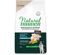 TRAINER NATURAL CANE MEDIUM & MAXI Adult (+12 mesi) con Pesce Bianco 10 Kg