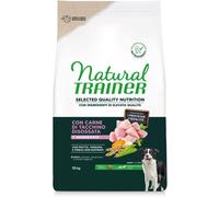 Natural Trainer Croccantini per cani Selected Quality Adulto Medium & Maxi con Tacchino 10 kg