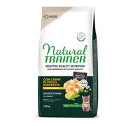Natural Trainer Selected Quality Kitten Grain Free Pollo 1,25 kg (scadenza: 30/12/2026) - Croccantini per gatti - 1° ORDINE? scegli lo sconto BZR5 / BZR20 + 200 punti fedeltà