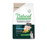 Natural Trainer Selected Quality Adult Medium e Maxi con Pesce Bianco: 2,5 kg