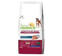 Natural Trainer - Sensitive No Grain Adult Medium/Maxi con Trota e Patate da 12 Kg