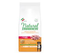 Natural Trainer Sensitive No Gluten Cibo per Cani Adulti Medium&Maxi con Coniglio e Cereali Integrali - 12kg