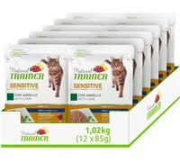 NATURAL TRAINER CAT SENSITIVE PATE' AGNELLO 85 GR.