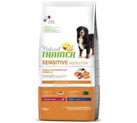 Trainer Cibo Secco Fitness 3 Adult Medium Maxi Salmone 12 Kg
