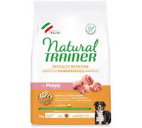 NATURAL TRAINER Sensitive No Gluten Adult Medium Maxi Maiale 3KG