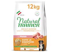 Natural Trainer Sensitive No Gluten Adult Medium/Maxi con Maiale - 12 kg