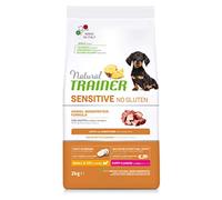 Natural Trainer Sensitive No Gluten Cibo per Cani Puppy&Junior con Anatra - 2kg