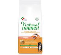 Natural Trainer Sensitive No Gluten Medium/Maxi Mature con Salmone - 12 kg