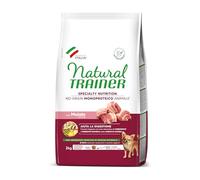 Natural Trainer Sensitive No Grain Monoproteico Animale - Cibo per Cani Small&Toy con Maiale e Patate - 2kg