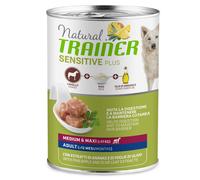 Natural Training Sensitive Plus Medium/Maxi Adult 400 gr: Cavallo e Riso