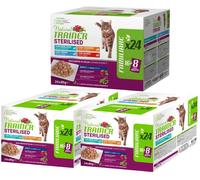 NATURAL TRAINER Set Prova Multigusto 24x85G e 48x85G Cat Sterilised MIX MULTIGUSTO