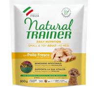 Natural Trainer Adult Mini con Pollo e Riso 800 gr - Croccantini per cani - 1° ORDINE? scegli lo sconto BZR5 / BZR20 + 200 punti fedeltà