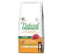 Natural Trainer Speciality Nutrition Sensitive Monoproteico Medium&Maxi Adult con Agnello e cereali integrali 12 kg - Crocchette monoproteiche cane - 1° ORDINE? scegli lo sconto BZR5 / BZR20 + 200 pun