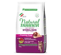 NATURAL TRAINER ADULT STERILISED PROSCIUTTO CRUDO 1,5 KG.