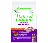NATURAL TRAINER ADULT STERILISED CARNI BIANCHE FRESCHE 3 KG.